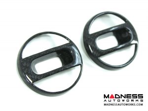 FIAT 500 Climate Control Display Frame - Carbon Fiber